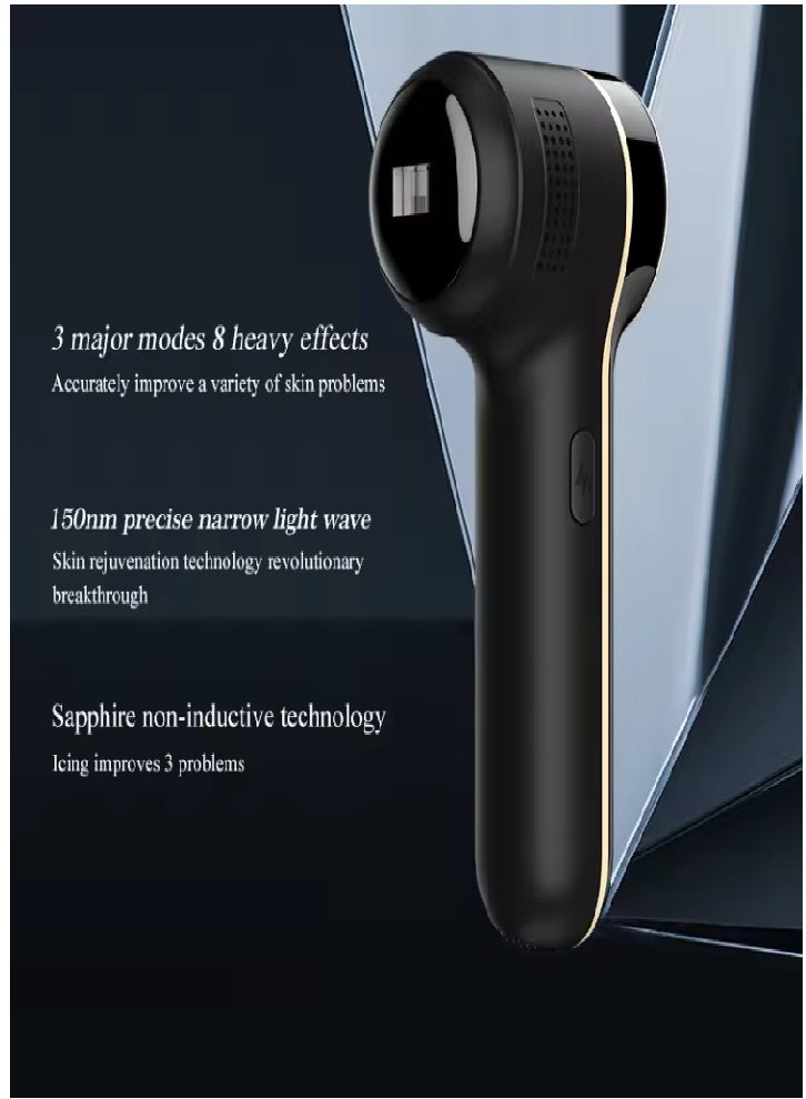 Skin rejuvenation and anti-aging device, used for facial wrinkle removal, pigment removal, and skin brightening, for home use - Image 2