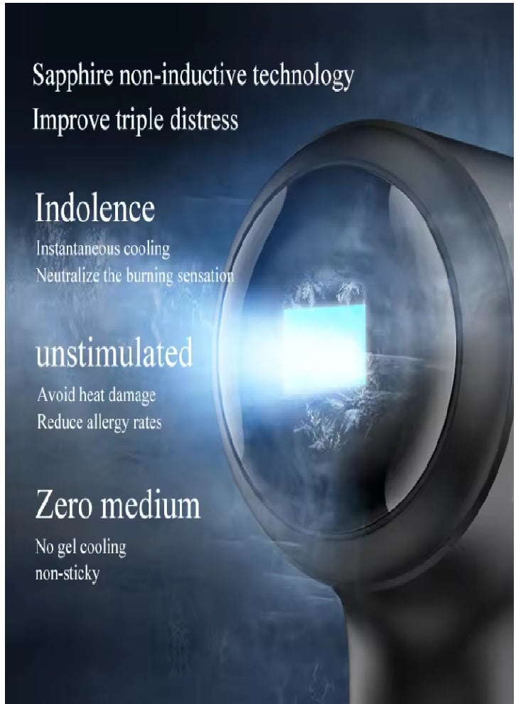 Skin rejuvenation and anti-aging device, used for facial wrinkle removal, pigment removal, and skin brightening, for home use - Image 4