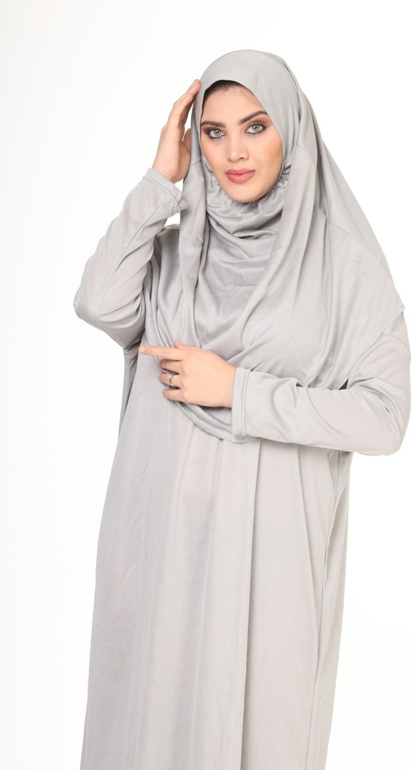 Bluence One Piece Easy to Wear Hijab Dress Carrying Pouch - Image 1
