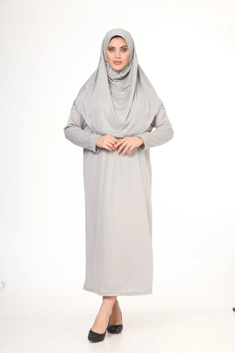 Bluence One Piece Easy to Wear Hijab Dress Carrying Pouch