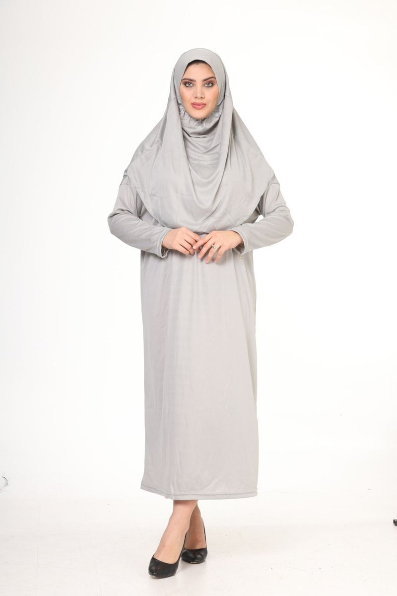 Bluence One Piece Easy to Wear Hijab Dress Carrying Pouch - Image 3
