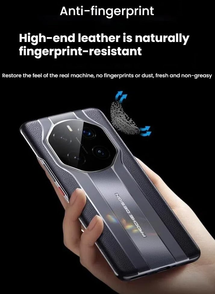 عام غطاء متوافق مع هونور ماجيك 7 برو: هاتف مضاد للسقوط بملمس صقلي مع حماية كاملة للعدسة، غطاء واقي فائق الرقة مقاوم لبصمات الأصابع. - Image 5