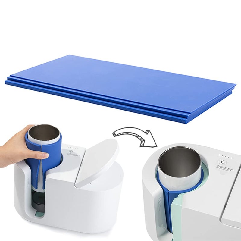 CUPITUP CUPITUP 3 Pcs Silicone Wraps for Sublimation Tumblers Blank Compatible with Cricut Mug Press and Tumbler Press Heat Press Accessories for Mug Cup Press Machine Tumbler Heat Press Attachment 