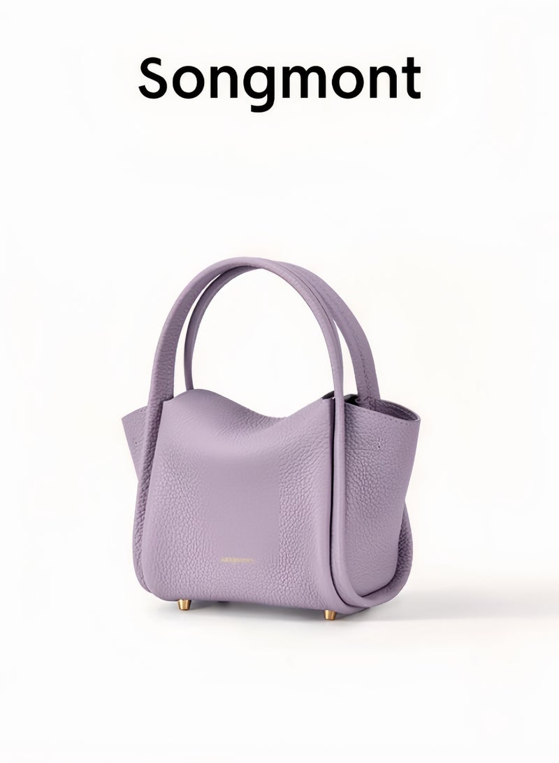 سونغمونت كيس يوانباو صغير سلة الخضروات مصمم يدوي crossbody صغير - أرجواني  - Image 1