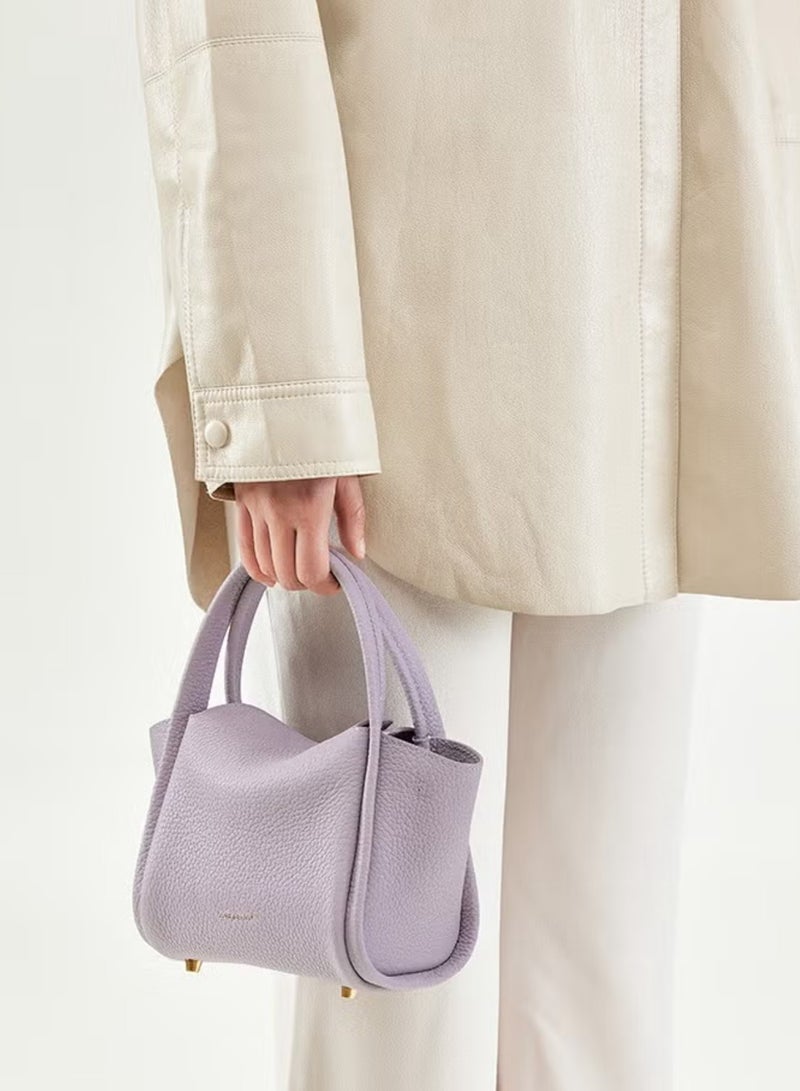 سونغمونت كيس يوانباو صغير سلة الخضروات مصمم يدوي crossbody صغير - أرجواني  - Image 2