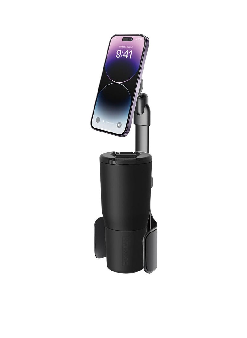 DRIP 2-in-1 Cup Holder Phone Mount – Adjustable Car Mount with MagSafe Compatibility, Extendable Arm & 360° Rotation - Image 2