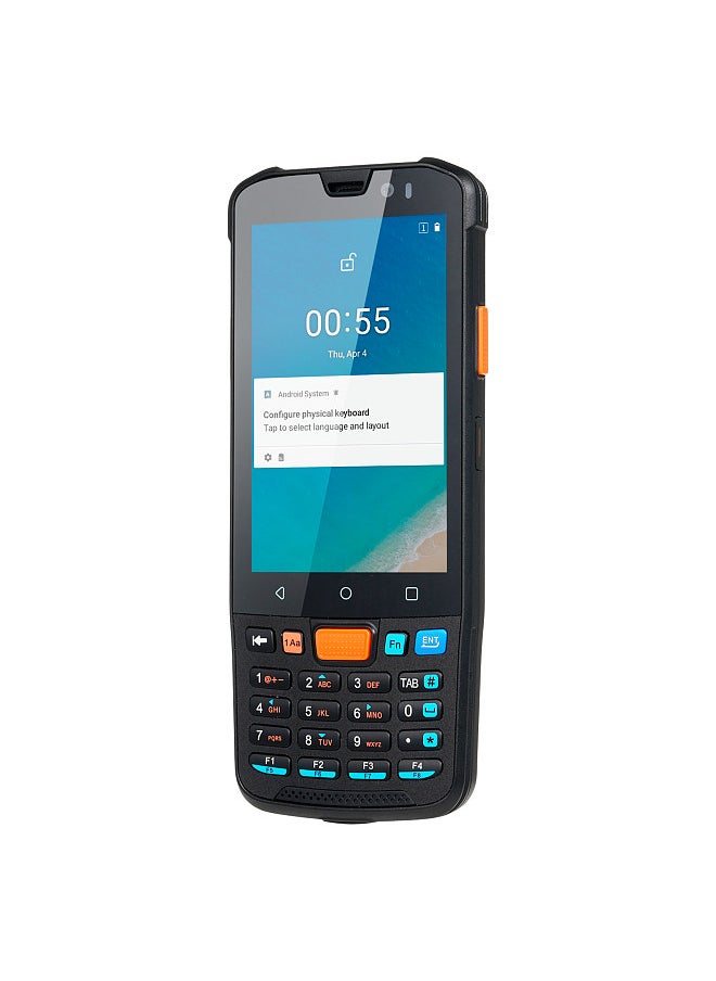 جهاز طرفي محمول باليد KP36 يعمل بنظام Android 11.0 وجهاز تجميع البيانات وجهاز جرد ووظيفة NFC وشبكة 4G WiFi وBT مع شاشة تعمل باللمس مقاس 4 بوصات وكاميرا خلفية بقوة 1300 وات