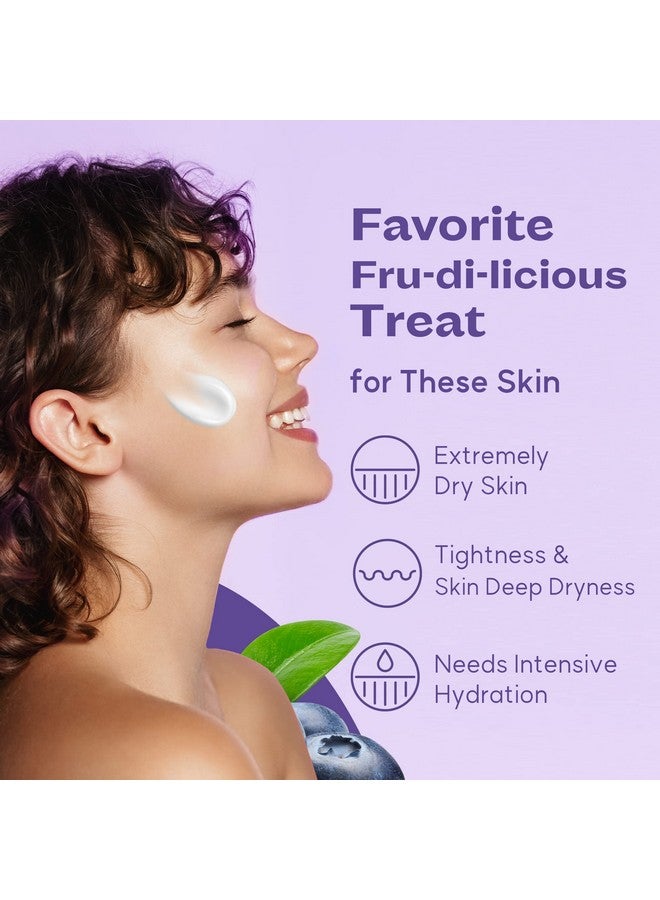 فروديا كريم ويلكوس فروديا المرطب المكثف بالتوت الأزرق، عبوة صغيرة | مرطب نباتي عميق للوجه، بخلاصة التوت الأزرق، بانثينول نباتي، كريم مرطب للعناية بالبشرة الكورية، 0.33 أونصة سائلة - Image 5