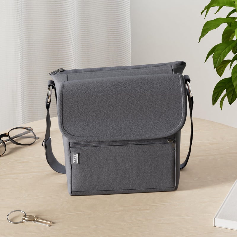 Peak Gear Crossbody Travel Purse with RFID Blocking Pocket and Lifetime Recovery Service. Versatile and Stylish Nylon Shoulder Bag | Black - Image 2
