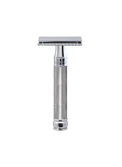 Edwin Jagger De89Kn Safety Razor With Knurled Effect Handle 