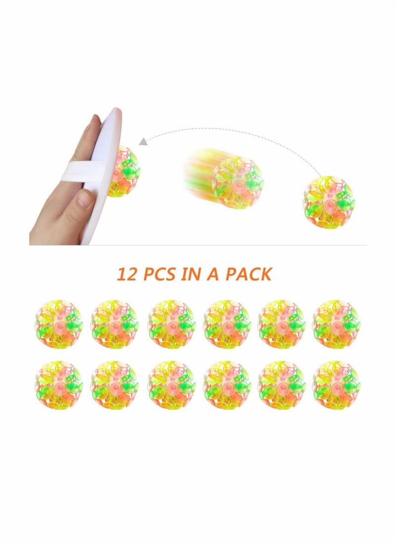 Suction Cup Ball Toys Parent-Child Interaction Sucker Ball Kids Plaything Party Toy for Children, Pack of 12  - Image 2