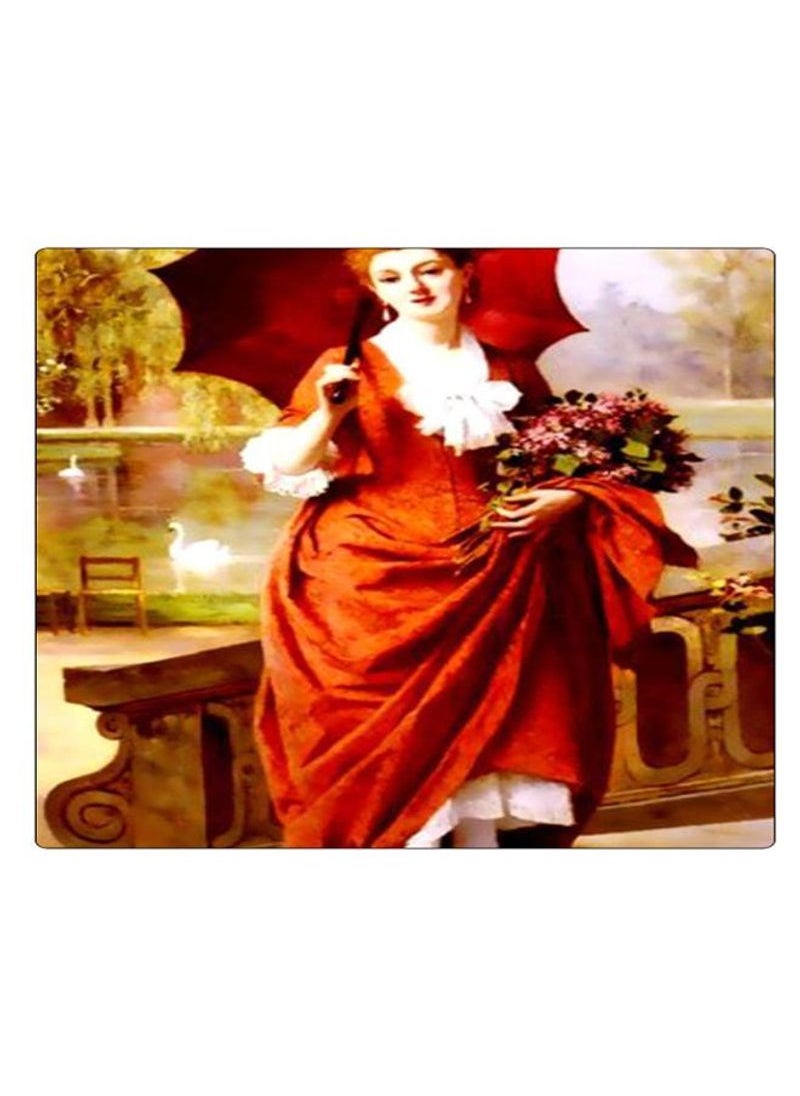 RKN Printed Anti-Slip Gaming Mouse Pad Multicolour 