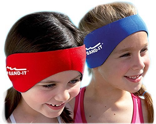 Ear Band-It رباط رأس للسباحة - اخترعه طبيب - يمسك بسدادات الأذن - رباط رأس السباحين الأصلي - موصى به من قبل الأطباء - يحافظ على سدادات الأذن - Image 5