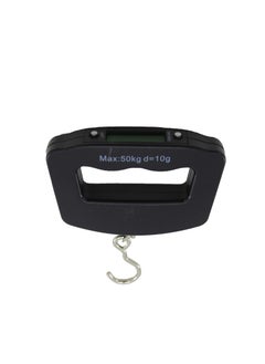 Jet Lift 50 Portable Travel Weight Scale 50kg Capacity, Sleek Black Design by Generic