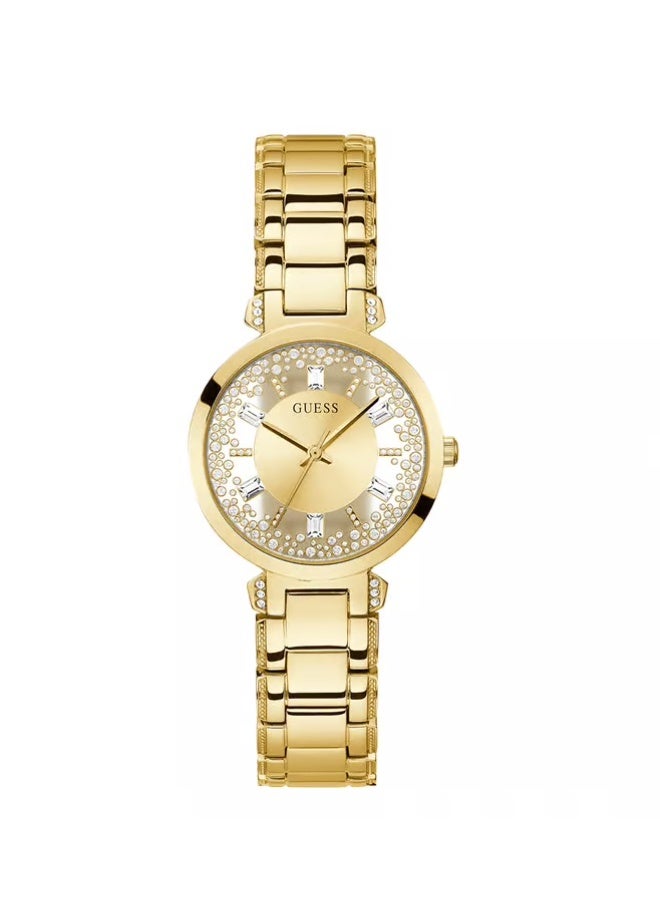 GUESS Women Watch Gold with Stainless Steel Design and Precision Quartz Movement - GW0470L2 - Image 1