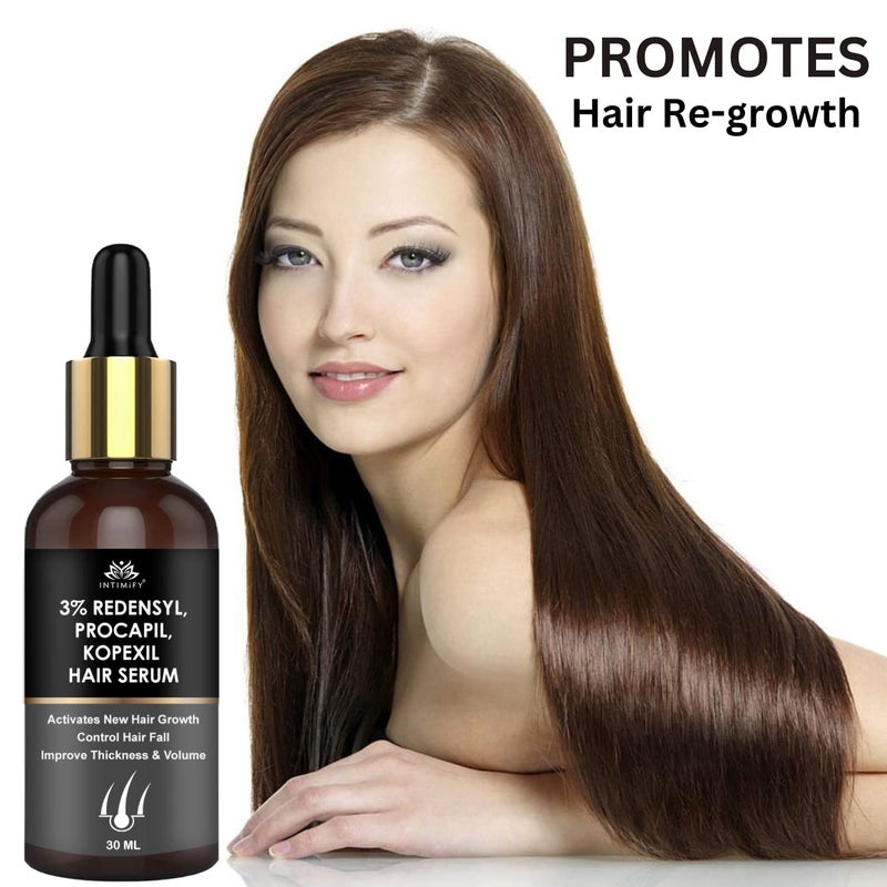 INTIMIFY Redensyl Hair Serum For Hair Fall Control And Growth for Women and Men 30 ml - Image 3