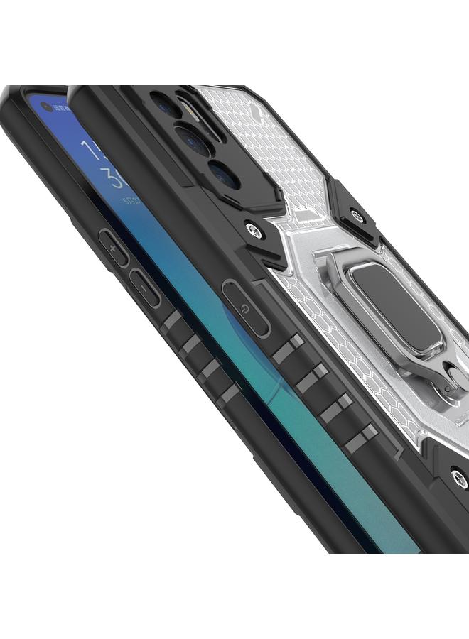 اس-توب جراب لهاتف OPPO Reno 6Z Space PC + جراب واقٍ من حامل حلقي من مادة TPU - Image 5