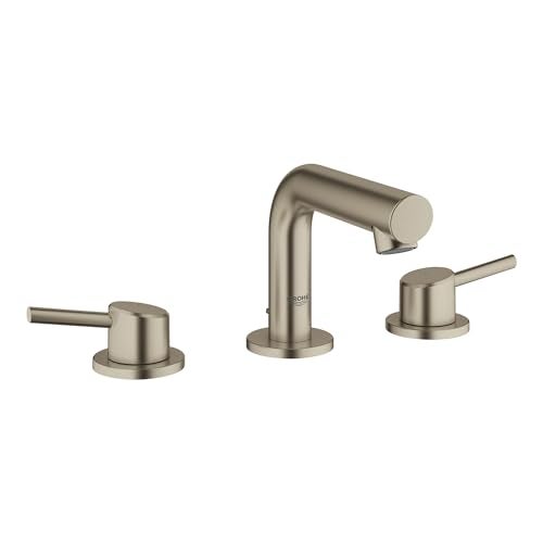 GROHE 20572EN1 Concetto 8inch Widespread 2Handle SSize Bathroom Faucet 12 GPM Brushed Nickel - Image 1