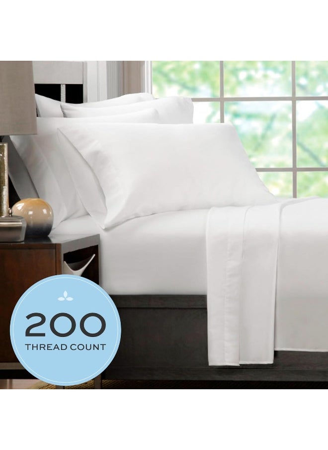 White Classic White Classic White Cotton Pillow Cases Standard Size Set of 24, Heavy Weight Quality Pillowcase with T-200 Thread Count, Elegant Double Stitched Tailoring Pillowcases, Pillow Covers 20x30 Inch  - Image 5