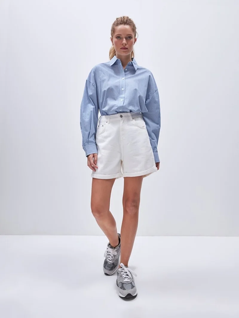 Belinda Mom Jean Shorts