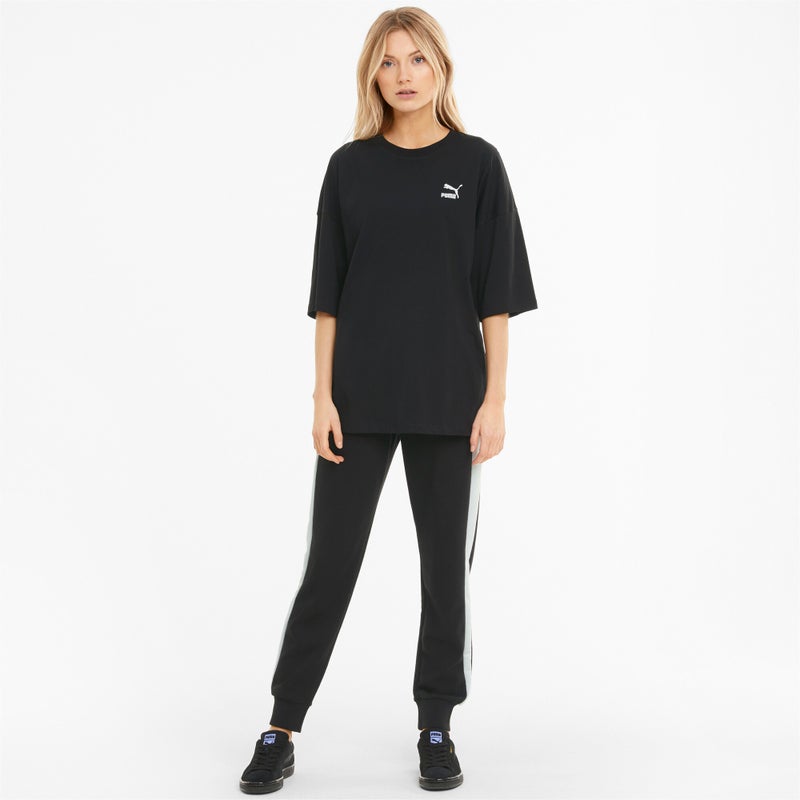PUMA Iconic T7 Womens Black Track Pants - Image 3
