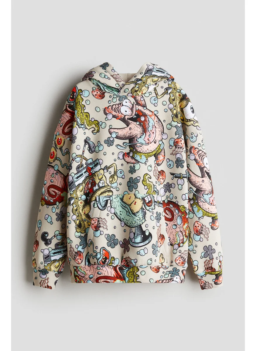 اتش اند ام Motif-Detail Hoodie