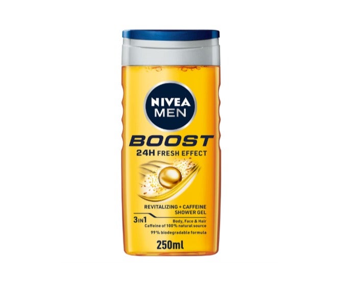 Nivea Men Shower Gel Skin Energy Boost - 250ml