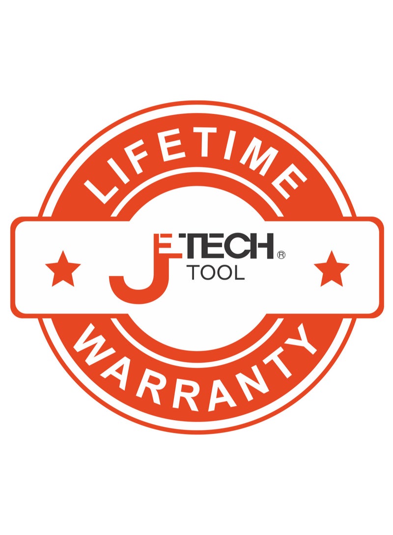 jetechtool Jetech 8-Inch Nail Puller, End Cutting Pliers – Black, Chrome Vanadium Steel, High Leverage End Cutting Nipper, Carpenters Pincers, End Snips for Pulling Nails or Cutting Wires - ECP-8 - Image 3