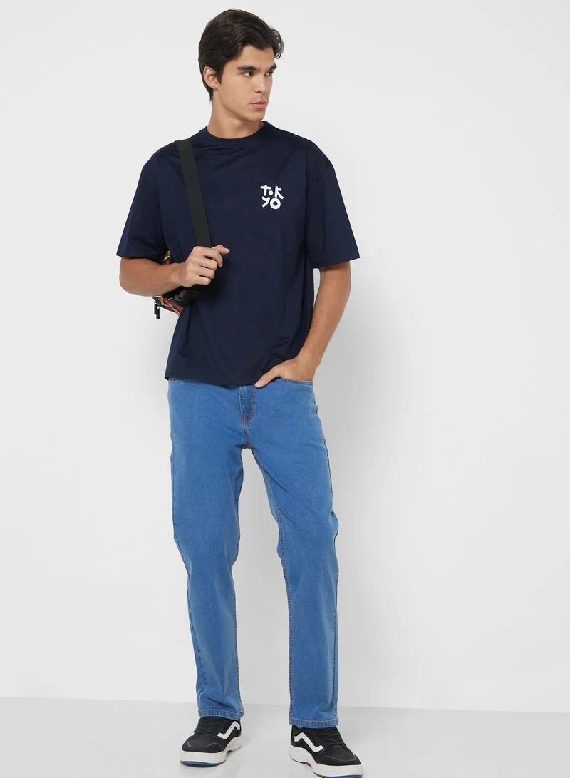 Seventy Five Casual Oversized T-Shirt