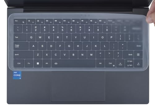 CaseBuy Universal Keyboard Protector Cover Skin for Laptop Notebook 13-14 inch, Ultra Thin Silicone Waterproof Dustproof Keyboard Protector Skin (Size 12.28" X 5.08") - Image 1