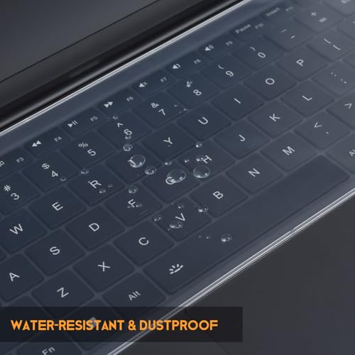 CaseBuy Universal Keyboard Protector Cover Skin for Laptop Notebook 13-14 inch, Ultra Thin Silicone Waterproof Dustproof Keyboard Protector Skin (Size 12.28" X 5.08") - Image 5