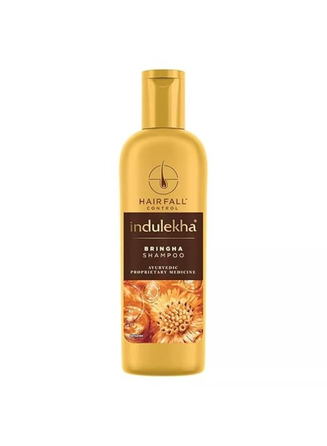 Indulekha Bringha Ayurvedic Shampoo 180 ml || for Hair Fall Control|| With Bringharaj Extracts|| Amla|| Shikakai - Paraben Free|| For Men & Women - Image 1
