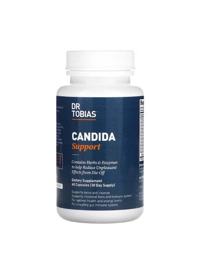 Dr. Tobias Candida Support 60 Capsules - Image 1