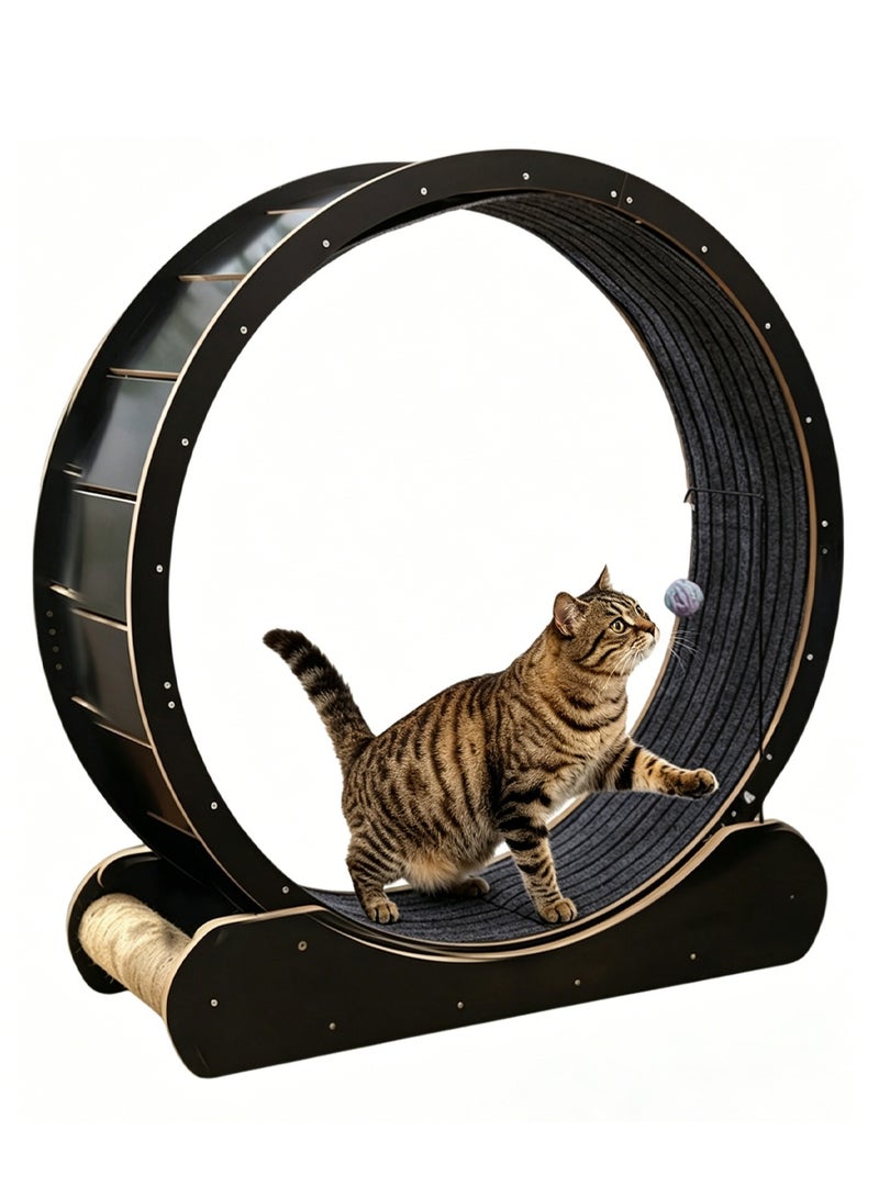 MaBaby Large Cat Running Wheel Cat Treadmill Cat Exercise Wheel for Indoor - Image 1