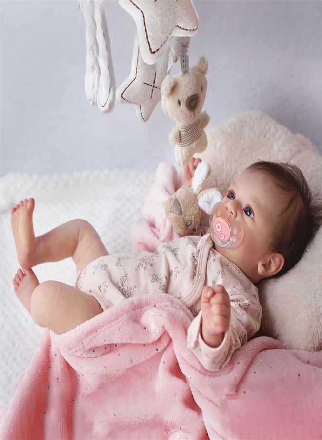 GYCV Lifelike Reborn Baby Dolls Girl - 18 Inch Realistic Newborn Vinyl Baby Real Life Baby Dolls Soft Body Real Babies that Look Real Silicone Vinyl Reborn Dolls with Clothes Set for Kids - Image 5