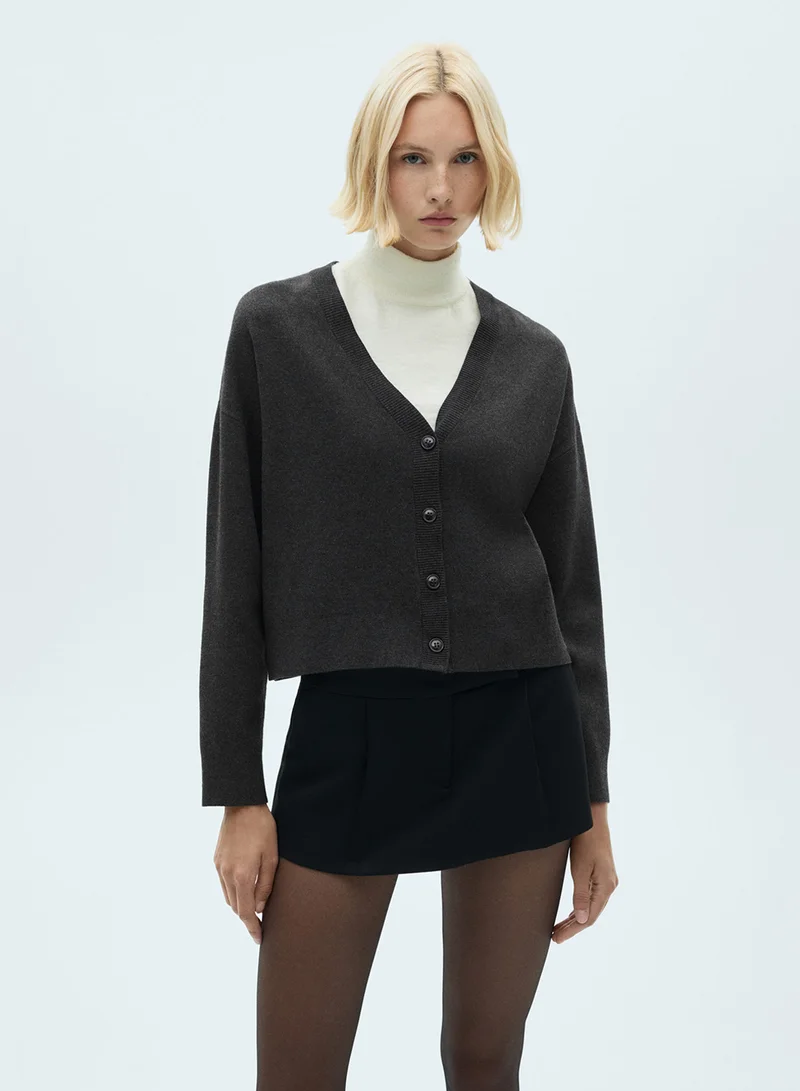 مانجو V-Neck Cardigan