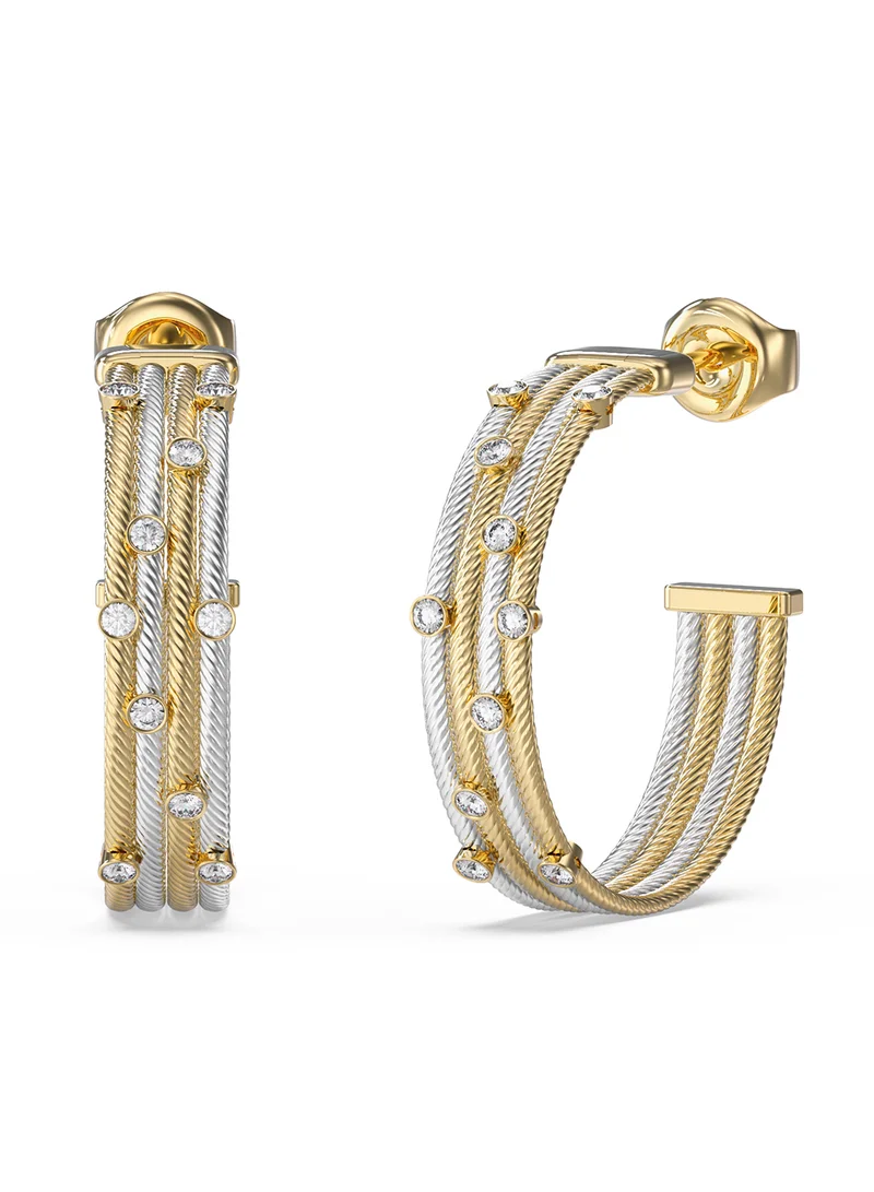 جس Kalybe Non-Logo Earrings
