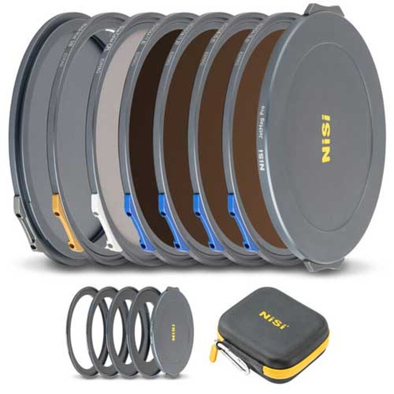 NISI JetMag Pro 82MAG - Cinema Kit (ND Filters, Black Mist, Adapter Rings & Front Caps) - Image 1