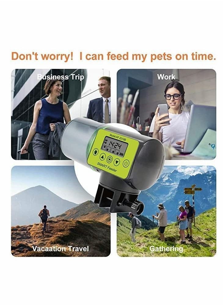 Y&D - Automatic Aquarium Fish Feeder, Moisture-Proof Electric Auto Tank Timer Feeder Vacation and Weekend Food Dispenser - Image 1
