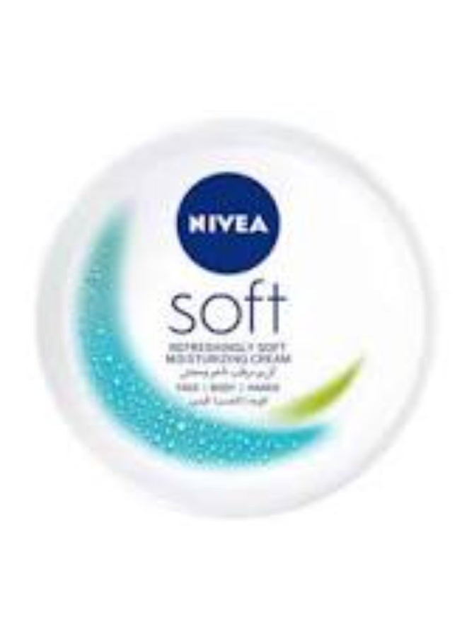 سوفت كريم مرطب ناعم أبيض 20 مل-وجه,يد,جسم