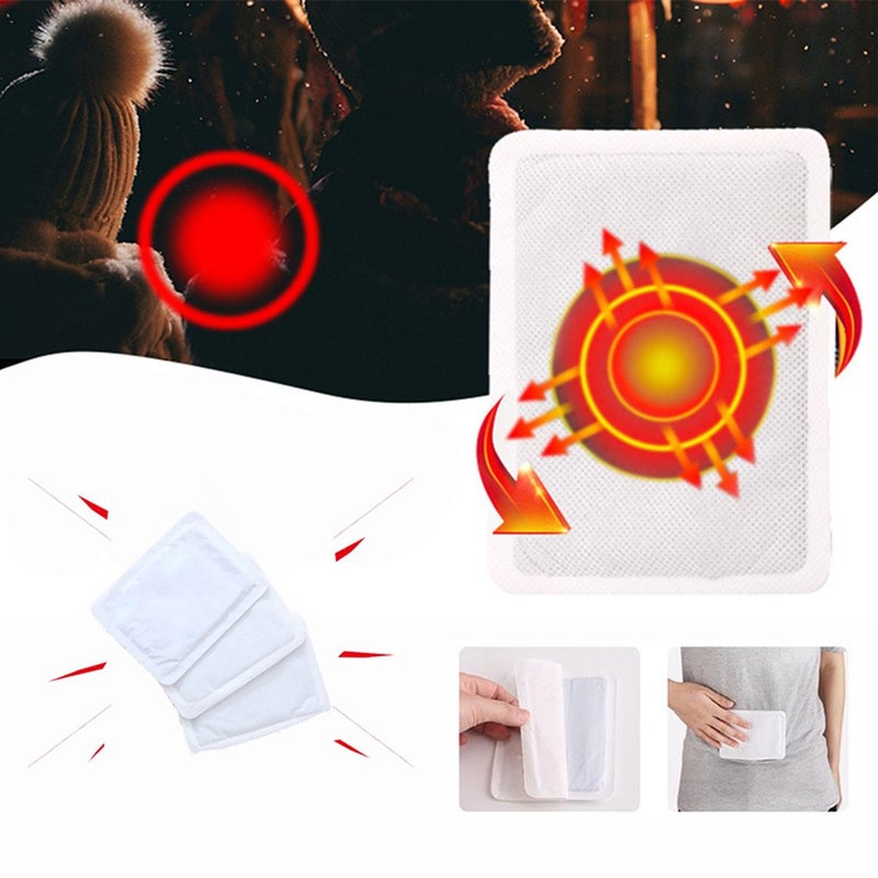 WORLD-BIO Body Warmers for Cold Weather, Disposable Hot Hands Body Warmers with Adhesive Air Activate Heat Patch Gives 12 Hours Warm, Stick on Body Warm Pads for Winter 32 Packs - Image 4