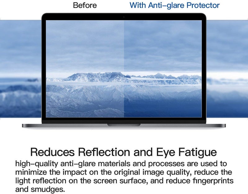 OJOS Screen Protector Anti Glare for MacBook Air 13 inch A2337 M1 A2179 A1932/ MacBook Pro 13 inch M2 M1 A2338 A2289 A2251 A2159 A1989 A1706 A1708, Matte - Image 2