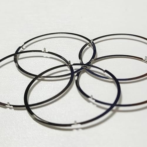 TOMIYOY Silver Stainless Steel Bezel Click Spring Ring Fit for Skx005 007 Watch Case Replace Parts (2 PCS) - Image 4