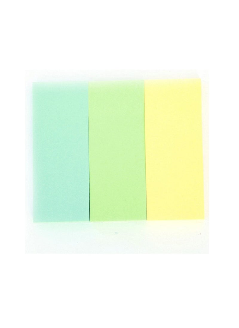 M&G Chenguang 100 sheets 3-color sticky notes sticky labels name 76*34mm - No:YS-14