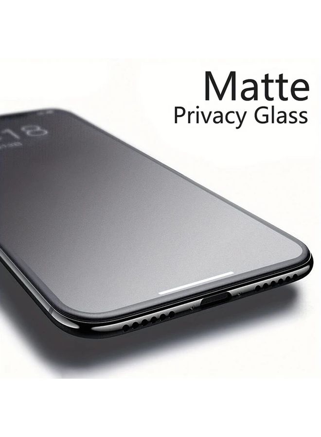 2pcs Tempered Glass Privacy Screen Protector For iPhone 13 Mini Full Coverage Frosted 9H Hardness Edge Protection Anti Drop Anti Scratch Easy Install - Image 4