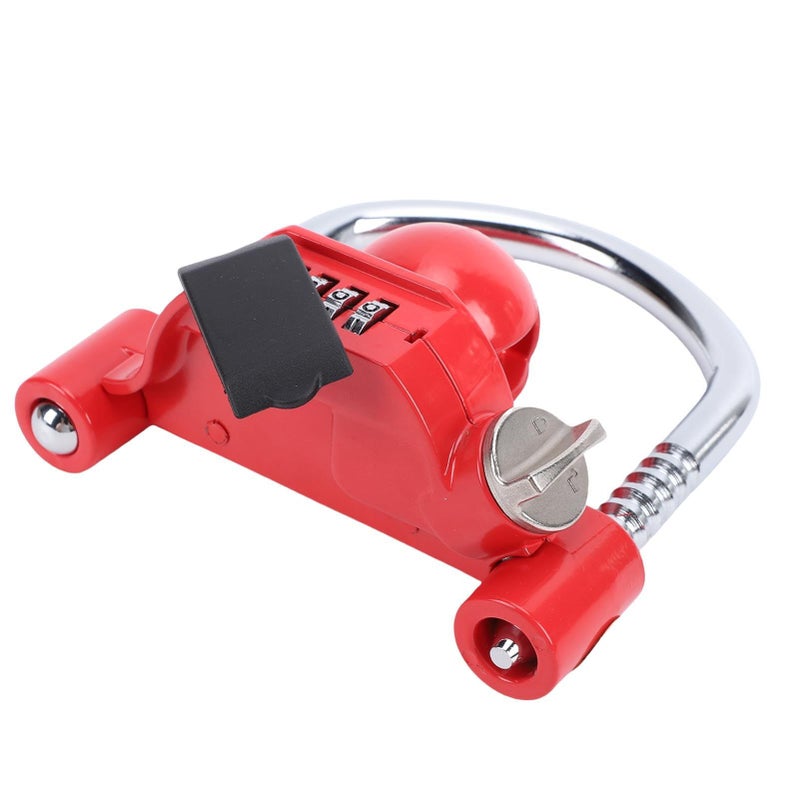 Heavy Duty U Shaped Trailer Lock 4 Digit Combination Security Anti Thefit For 1 7 8 2 2 5 16 Inch Couplers Adjustable - Image 4