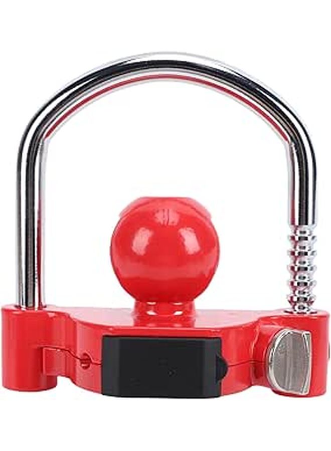Heavy Duty U Shaped Trailer Lock 4 Digit Combination Security Anti Thefit For 1 7 8 2 2 5 16 Inch Couplers Adjustable - Image 1