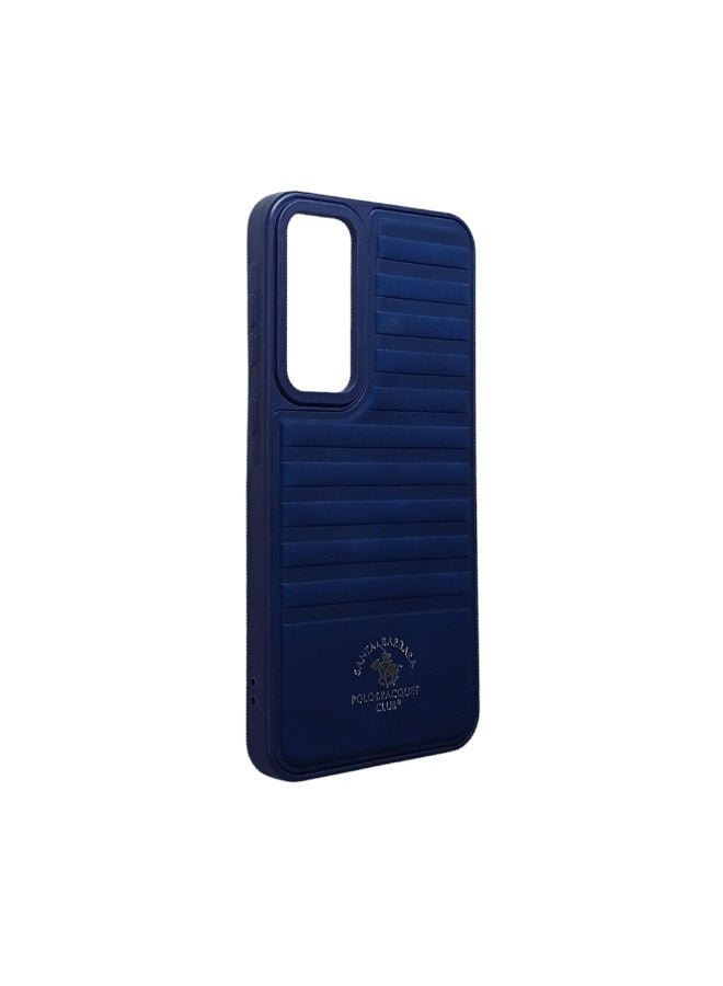 Phone Back Cover leather for Samsung Galaxy A35 navy - Image 2
