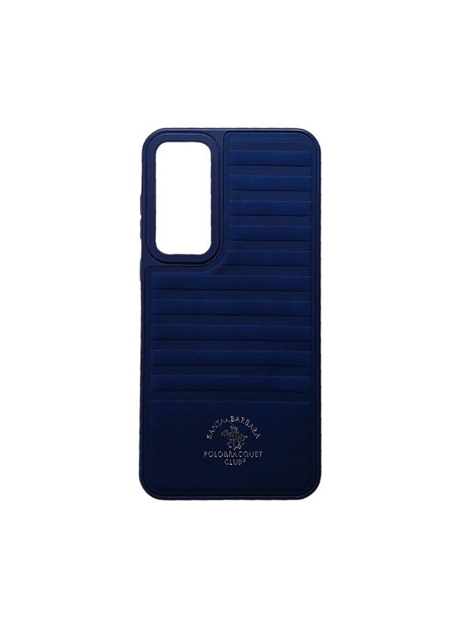 Phone Back Cover leather for Samsung Galaxy A35 navy - Image 1