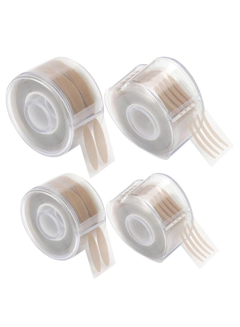 Generic Double Eyelid Stickers 1200 Pairs One Side Natural Invisible Eyelid Tape Stickers Waterproof Breathable Self Adhesive Eye Lid Lift Strip for Uneven Mono and  Droopy Hooded Eyelids - Image 1